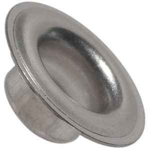 SE86BRNI SE-86 ROLLED BRASS/NICKEL EYELET